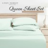 Linen Market Queen Mint Bed Linen Set Deep Pocket Soft