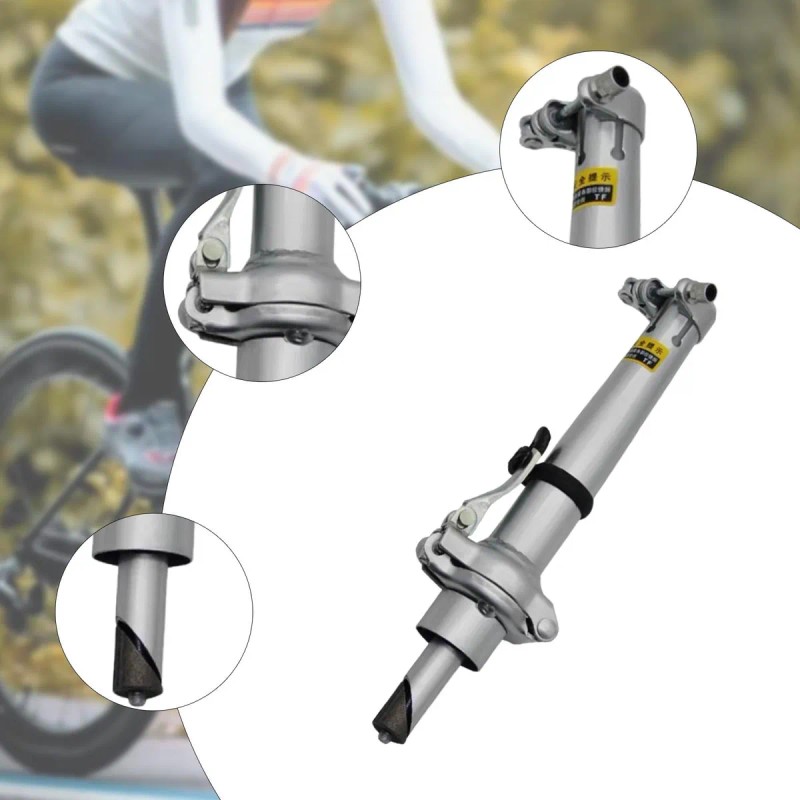 Adaptador De Metal Para Manillar De Bicicleta Plegable, S