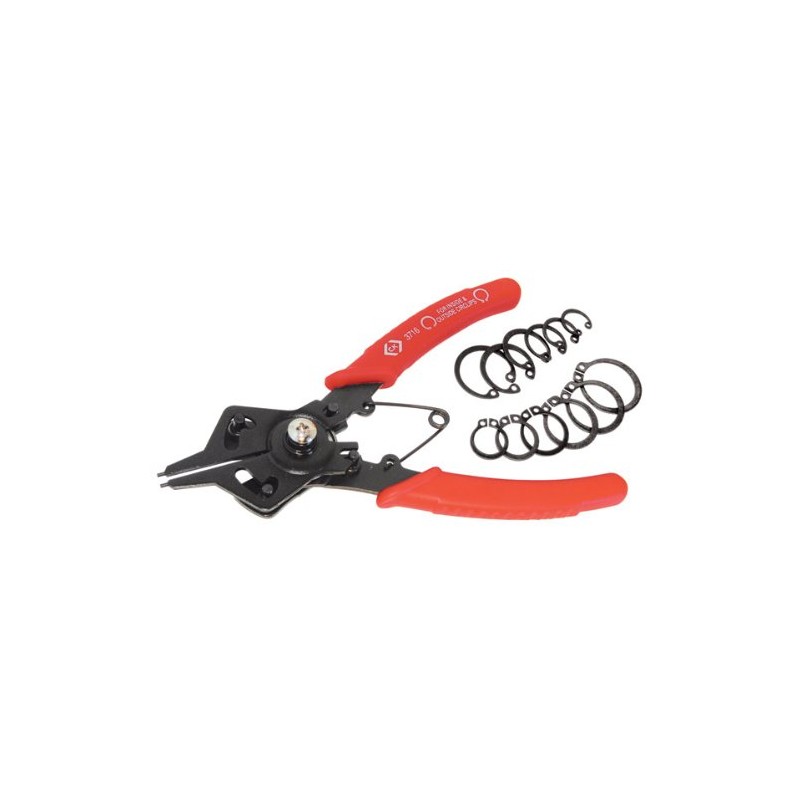 C.K T3716 Adjustable Circlip Plier Set