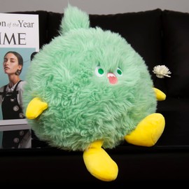 BSTSELER Cow Cattle Stuffed Animals Plush Toy 12" Large Milk Pillow Soft Cattle Plushies Cow Hug Pillow Stuffed Animals Doll for Baby Kids Children Adult (P:Monster)