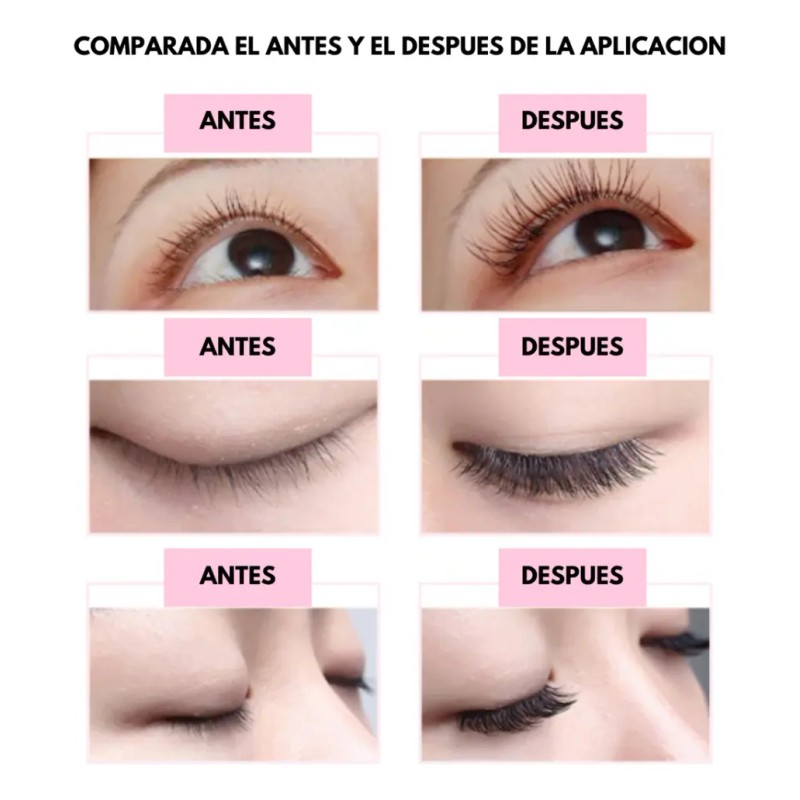 Blister Pestañas Nagaraku Aplicacion Mink 1x1 Medida Y Mix