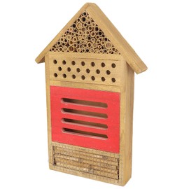 Encourages Bees and Other Insects to Live and in Your Garden. Beautiful Decorative Design, House, House, Bee House, Other Insects for Nesting Bees in The Garden