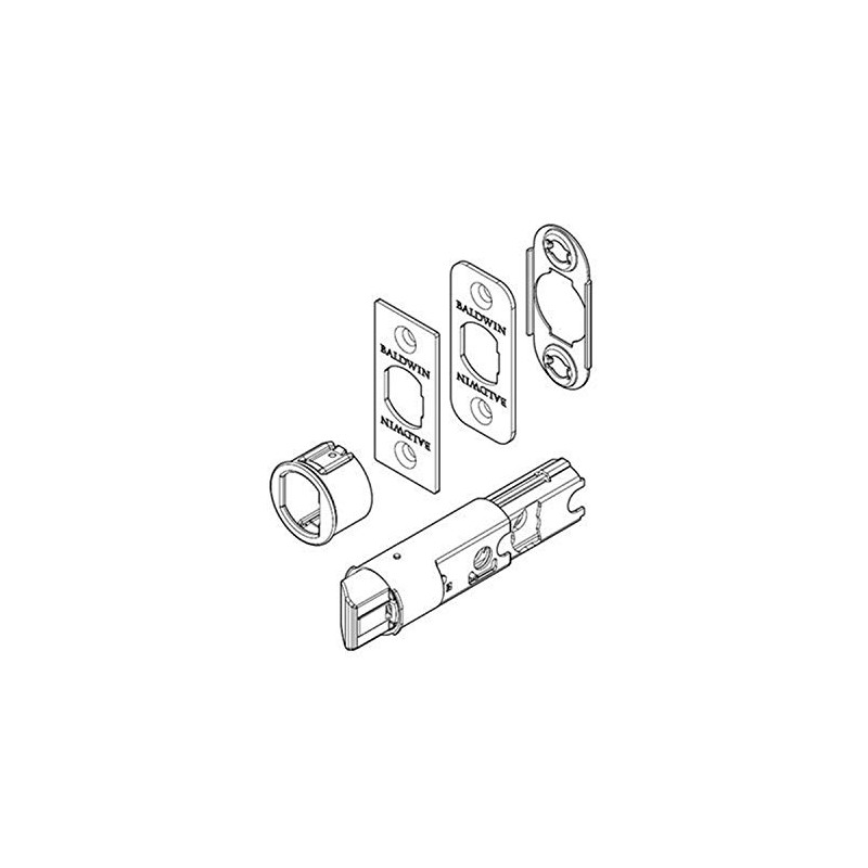 Baldwin Reserve 8BR0305003 6 Way Adjustable Springlatch Venetian Bronze Finish