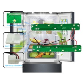 Refrigerator LED Light Board for Whirlpool Kenmore Maytag W11043011 W10866538 PS12070396(PCB Only)