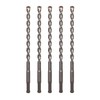 Sabre Tools 5-Pack 3/8 Inch x 8 Inch SDS Plus
