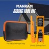 Siding Installation Tools with Storage Pouch, Mounting Kit for 5/16-Inch