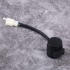 Qiilu Flasher Relay 3 Pins Round Turn Flasher Relay Blinker