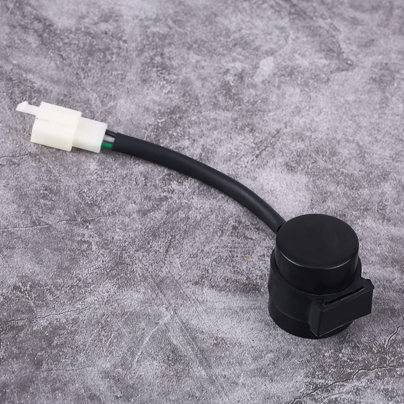 Qiilu Flasher Relay 3 Pins Round Turn Flasher Relay Blinker