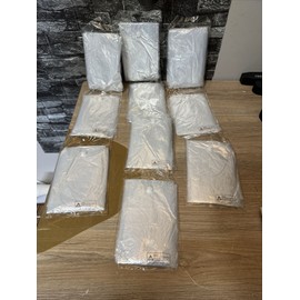 Unbranded 10 Pack Clear Transparent Bulk Poncho Raincoats,Plas
