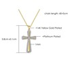 Alex’s Wish List Cross Pendant Necklace for Women Men |