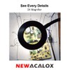 NEWACALOX LED 3X Magnifier, Flexible Gooseneck Magnifier Lamp Strong Magnet