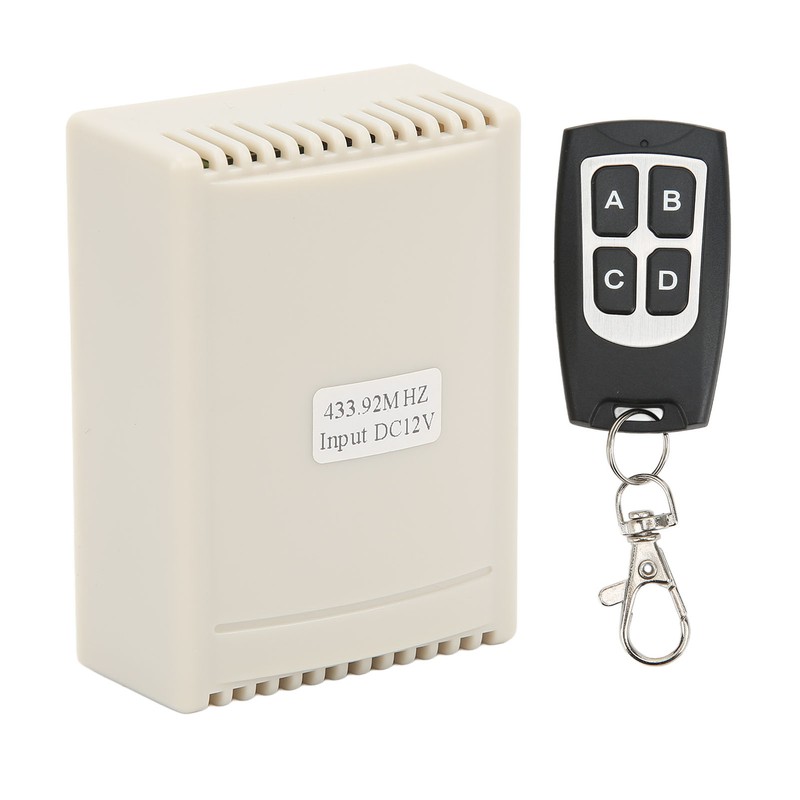 Wireless Relay Remote Control Switch 4 Channel Controller Set Kit