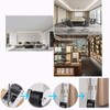 4Pcs Sliding Door Roller 77 * 23 * 26mm Support