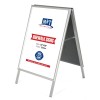 M&T Displays Sandwich Board Sidewalk Snap A-Frame Header Menu Holder