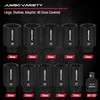1/2 Drive Deep Impact Socket Set: 11-Piece Metric Size Wheel