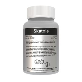 Skatole (3-Methylindole) - | High Purity White Crystalline Solid for Perfumery, Research, and Flavor Applications | (5 Grams)
