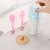 Tecbeauty Cotton Pads Holder Bathroom Storage Makeup Removers Pads Organizer,