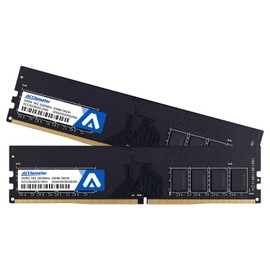 32GB DDR4 Ram 3200MHz (16GB×2，PC4-25600) 1.2V Desktop (DIMM) Computer Memory CL22 (Applicable to Intel platform，Not compatible with AMD APU series) Acclamator