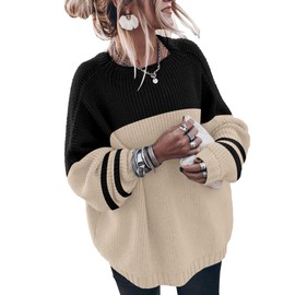 Women’s Sweaters Causal Long Batwing Sleeve Fall Fashion Knit Top