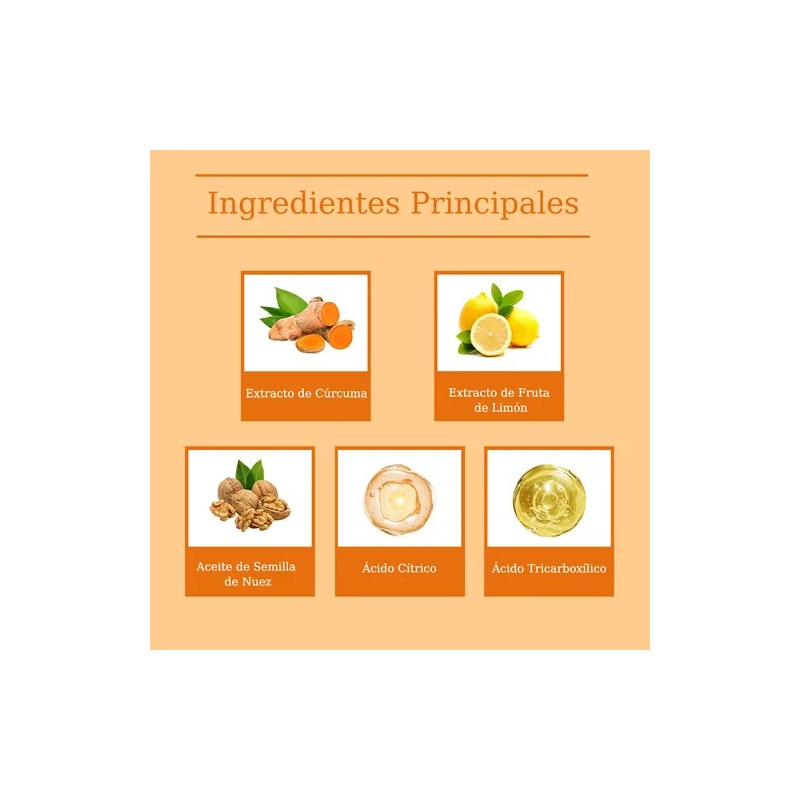 Jabón Cúrcuma Para Baño Facial Corporal Jabón Turmeric 100g