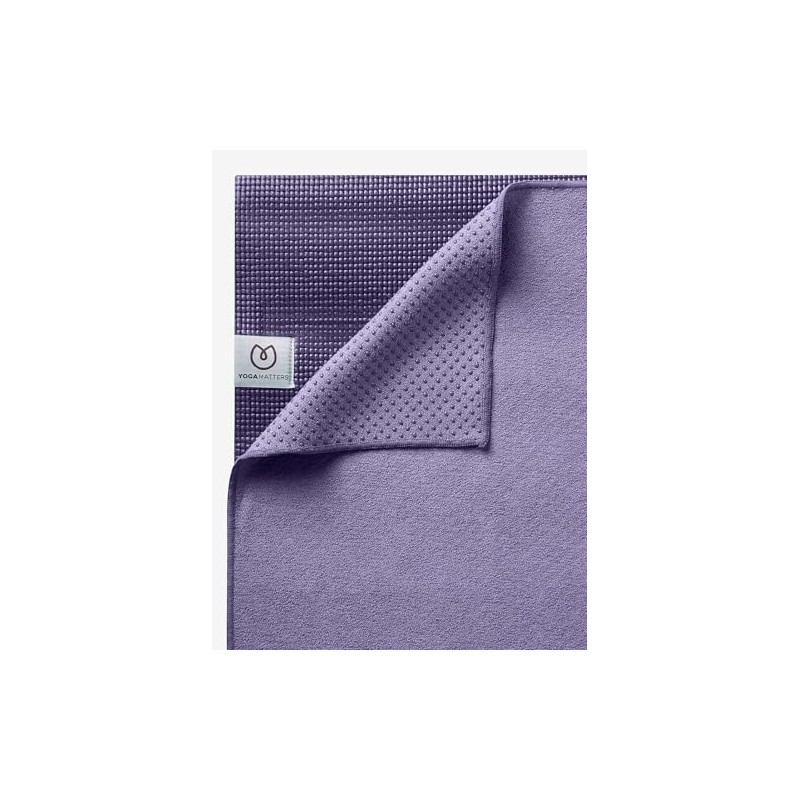 Yogamatters Grippy Yoga Mat Towel, 183cm x 61cm | Non-Slip