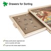 ALL4JIG 1500 Piece Rotating Puzzle Board with Drawers and Cover,25"x34"Portable