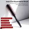 Styling Curling Comb, Round Brush for Blow Drying, Detangling, and