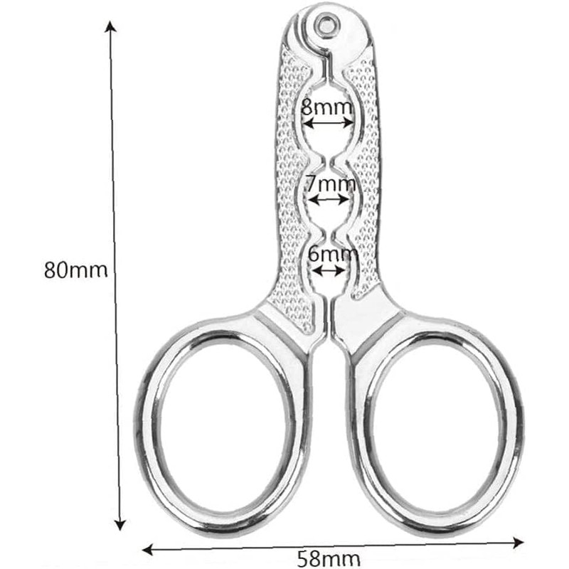 Stainless Steel Nutcracker, Multi-Function Kitchen Tool for Walnuts and Pistachios,