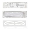 Permanent Makeup Eyebrow Auxiliary Stickers,Airbrush Brow Stickers Stencils Shape Tape,Brow