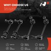 A-Premium Set of 4, Front & Rear Sway Bar Links