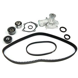 Timing Belt Kit and Water Pump - Compatible with 1999-2003 Mitsubishi Galant 2.4L 4 Cylinder 16 Valve SOHC with Engine Code 4G64