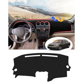 Cartist Dash Cover Compatible with Nissan Altima 2007 2008 2009 2010 2011 2012 Accessories Dashboard Cover Mat Non-Slip Carpet Sunshield Glare UV Rays Protector