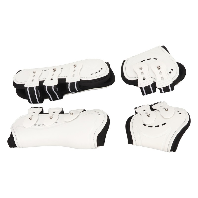 Horse Front Tendon Boots Adjustable Breathable Open Front Protective Horse