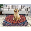 35" Mandala Large Floor Pillow Cover Meditation Cushion Seating Throw