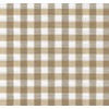 Martina Home TEFLONATED TABLECLOTH MADE Vichy Taupe 240X140 CM