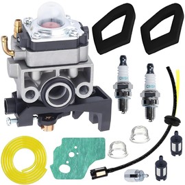 Qiuwanzia GX35 Carburetor Kit for Honda GX35NT HHT35 HHT35S UMC435 4 Stroke 1.3 HP for Brush Cutter Rimmer Generator Trimmer Small Engines Spare Parts 16100-Z0Z-034 16100-Z0Z-815
