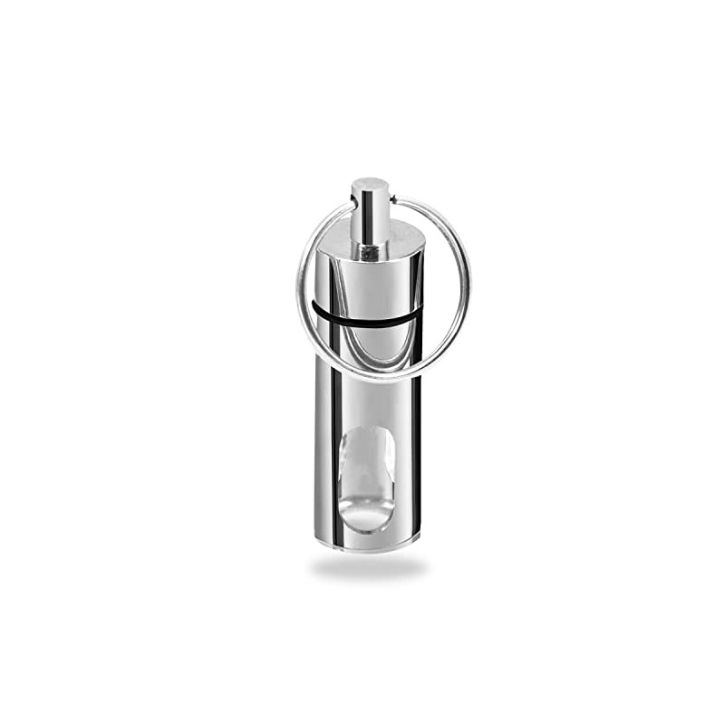 Mini Keychain Airtight Storage Bottle Portable with Screw Cap Storage