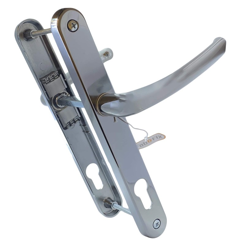 Fab Fix Balmoral Hardex Chrome UPVC Lever Door Handles 92pz