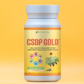 GC Natural CSDP Gold Ginseng Herbal Supplement, Supports Circulatory System