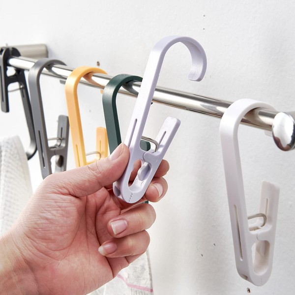 Large Clothes Pins Towel Clips, 8 Pcs Multipurpose Clothes Pins