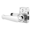 EBTOOLS Bathroom Door Lock RV,Toilet Door Lever Lock Set Bathroom
