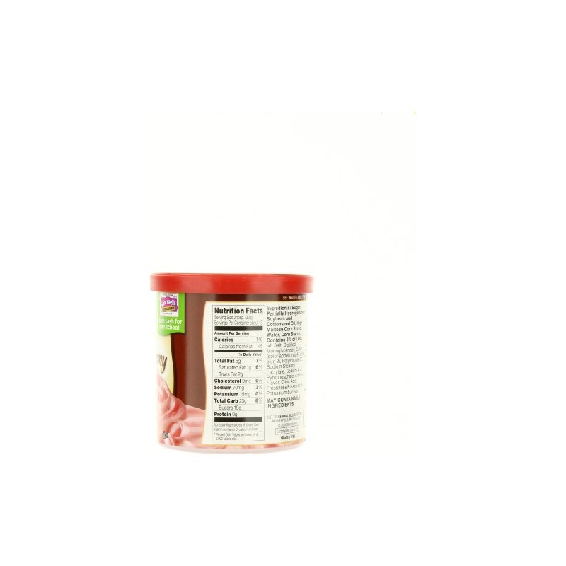 Betty Crocker Rich & Creamy Cherry Frosting Tub, 16-ounces (Pack
