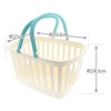 Steadfast 技研 Cage Bucket Square Basket with Aqua 10l f2609 