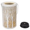 Garden Hanging Light Outdoor Solar Powered Lantern 5730LED White Forest