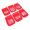 6Pcs Christmas Pot Holders with Pocket Heat Resistant Hot Pad