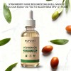 2pcs Aceite De Jojoba Puro Prensado En Frío Con Gotero