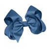 WD2U Girls 4" Solid Grosgrain Ribbon Boutique Hair Bow Alligator