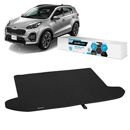 CLIM ART Cargo Liner for Kia Sportage 2017-2020 Custom Fit Trunk Mat, with Honeycomb Dirtproof & Waterproof Technology All-Climate, Heavy Duty, Anti-Slip Cargo Liner, Luggage - FL01117043
