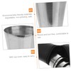 COLLBATH Mini Stainless Steel Shot Glasses 4-Piece Travel Mugs Metal