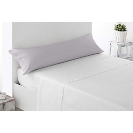 Miracle Home. Pillowcase, anti-peeling, soft and comfortable, 50% cotton, 50% polyester. Bed 90. Ecru